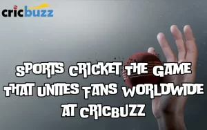 sports cricket